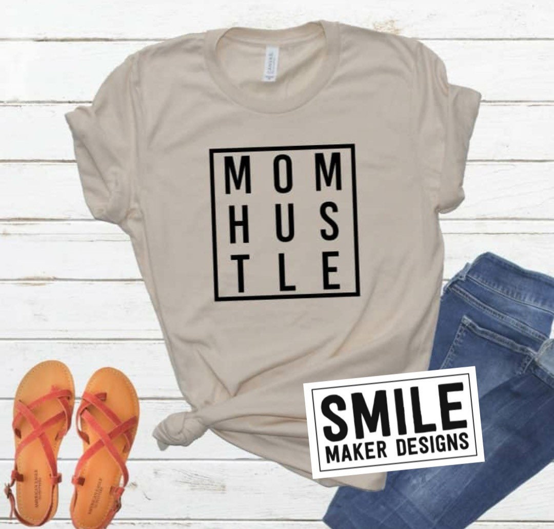 Mom hustle Screen Print Transfer / Mom / funny / Hustler/ RTS / Screen print / Transfers / Heat transfers