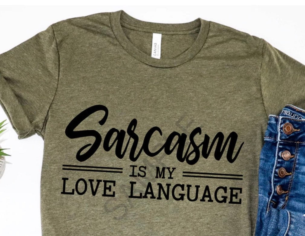 READY TO PRESS sarcasm is my love language / beer / funny / rts / Screen print / transfers / Heat transfers