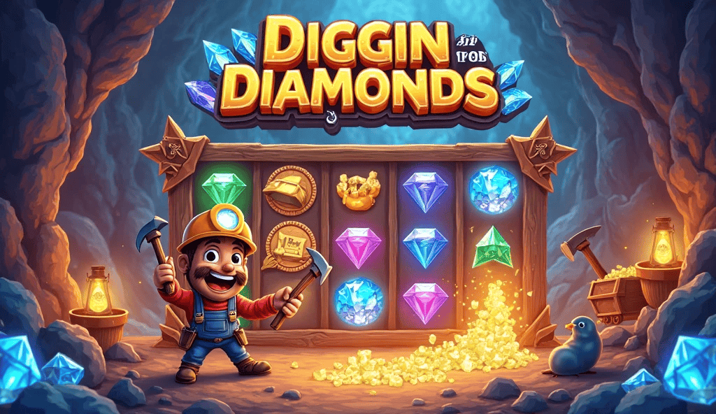 Dapatkan Jackpot Cepat di Slot Diggin for Diamonds Yggdrasil